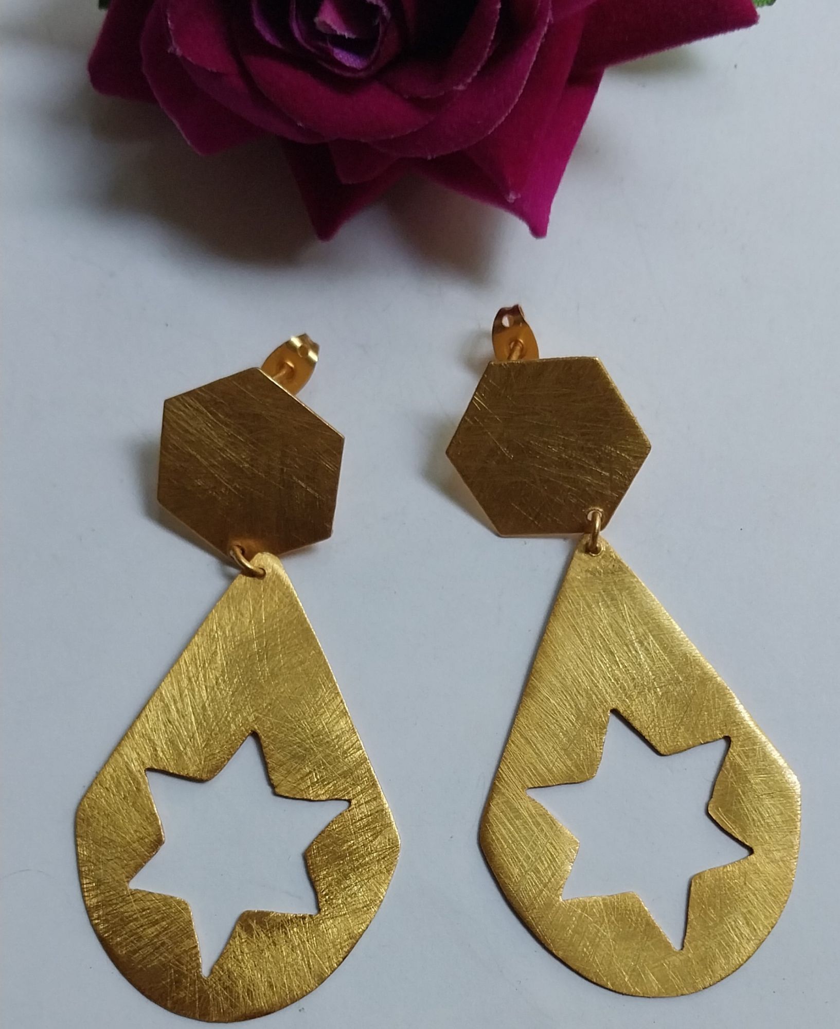 VATAVE 22k Brass Fashion Earring For Girls