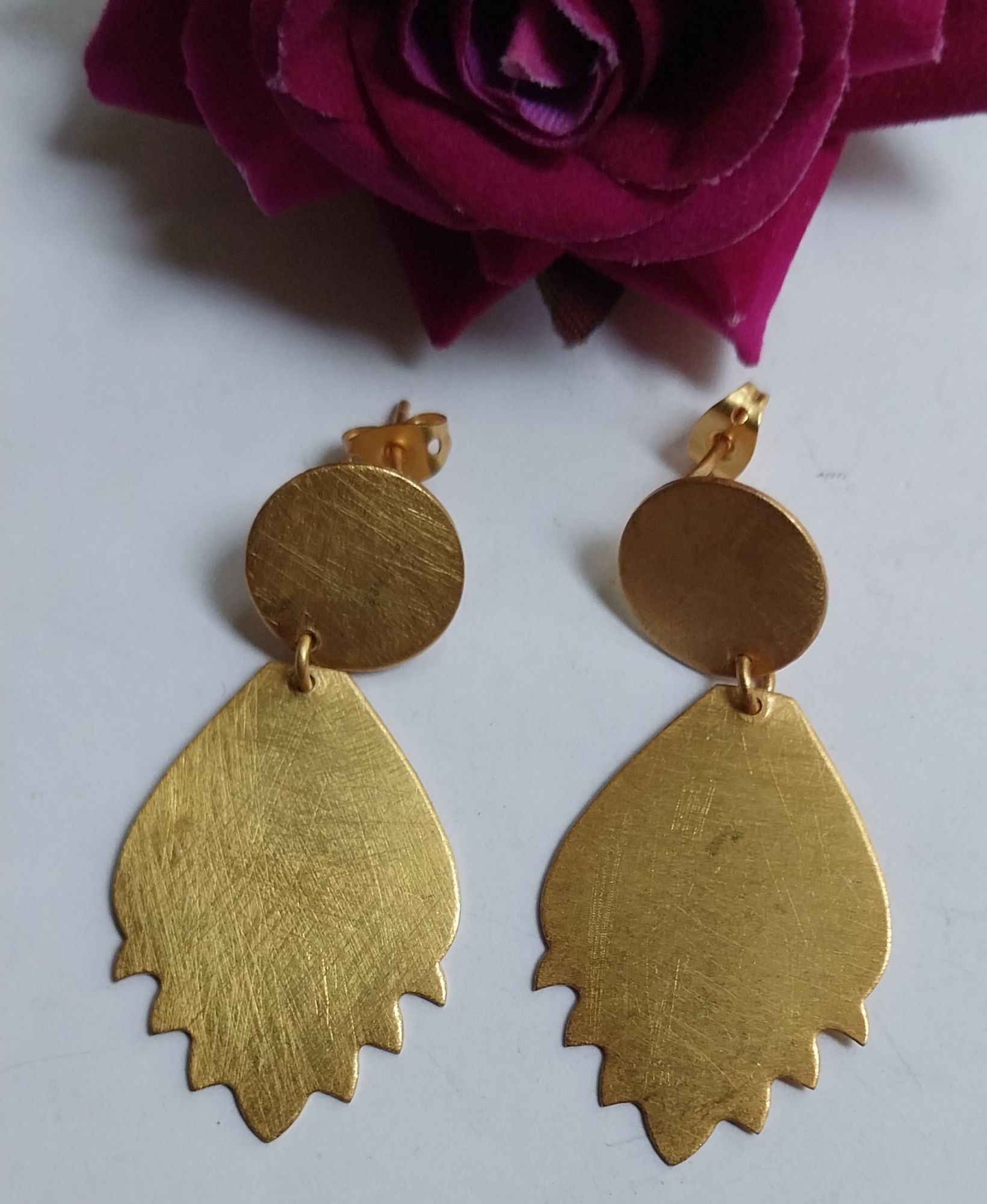 Brass Designer Earring For Girls And Womens