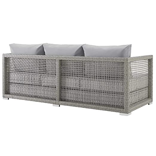 CaneLuxe Outdoor Wicker Sofa Set – Perfect for Patio, Garden, Poolside & Balcony