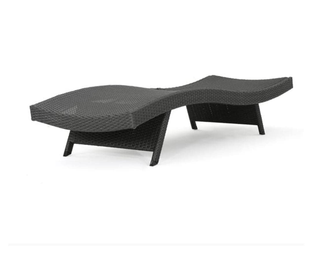 AquaRelax Foldable Swimming Pool Lounger – Dark Brown