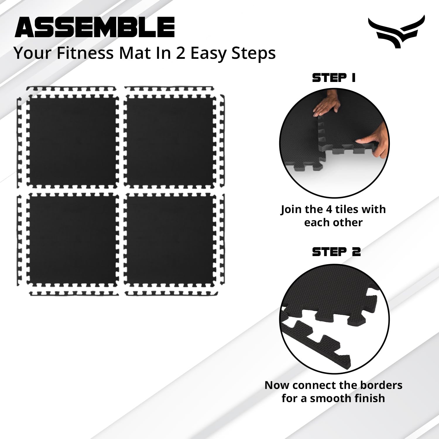 PlayGuard Protective Flooring for Kids & Home Gym