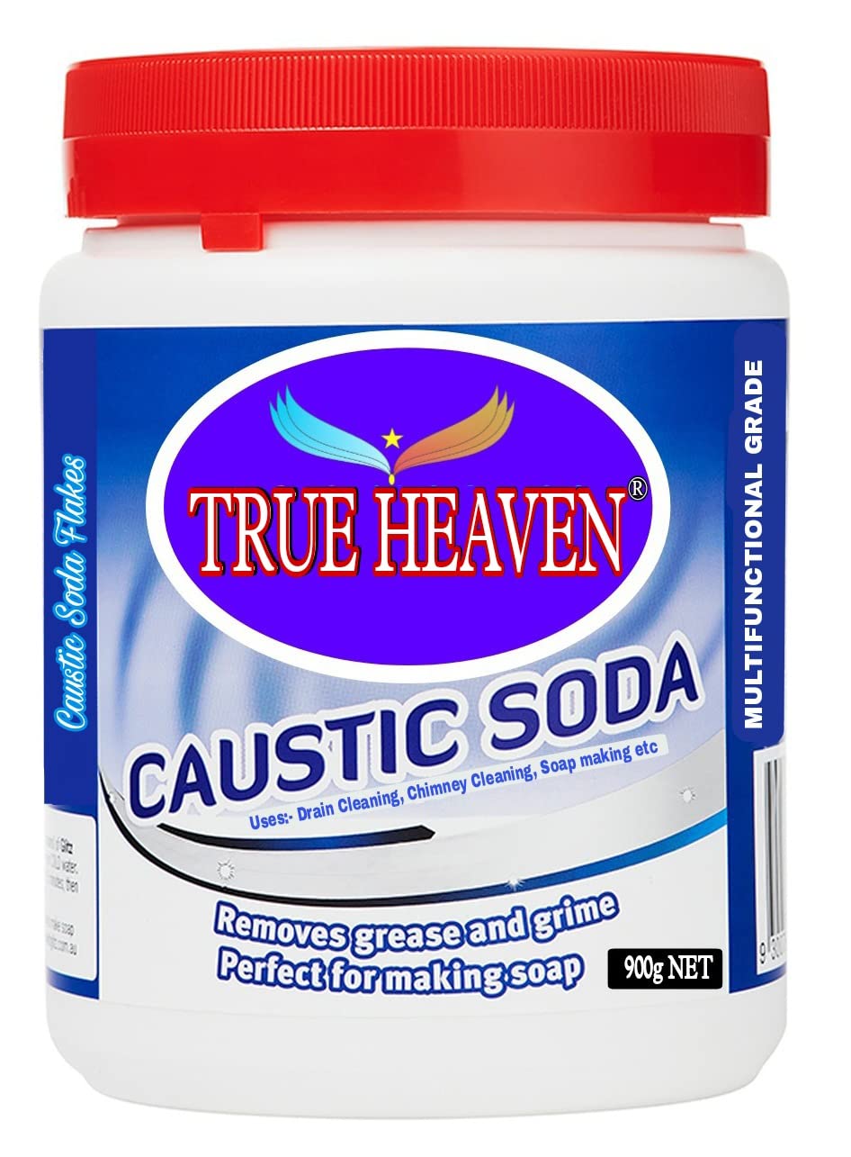 PureChem 900g Multi-Purpose Caustic Soda – Drain, Chimney, Soap & Iron Cleaner