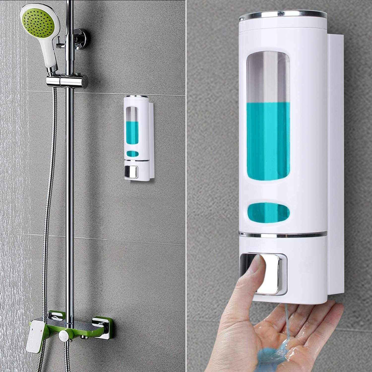 SoapEase Wall-Mounted Multi-Purpose Dispenser – Shampoo, Sanitizer, Lotion & Soap