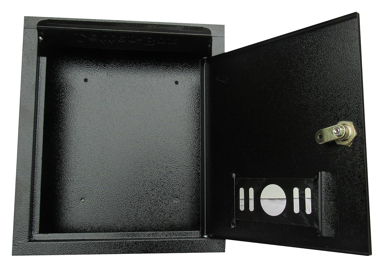 PostGuard Metal Letterbox – Sleek Black Mail Collection Box