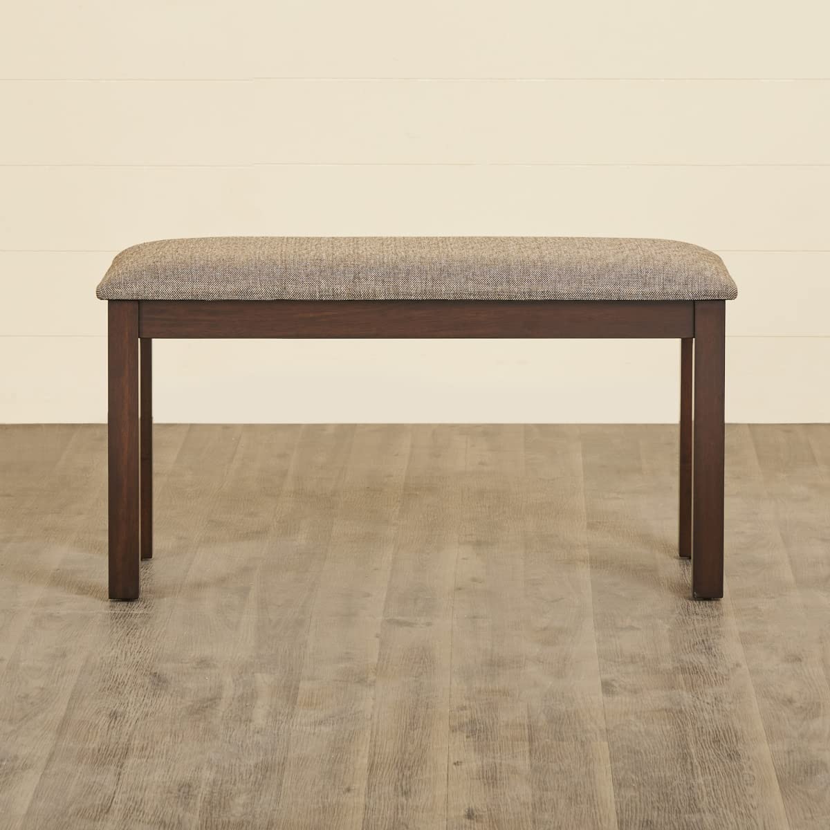 DineCraft Cornell Brown Rubberwood Dining Bench – Sturdy & Stylish Seating
