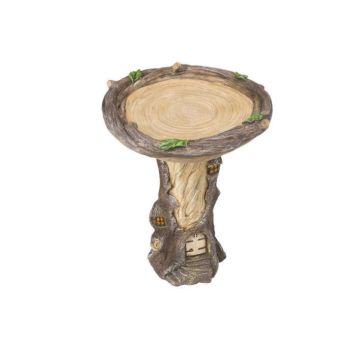 BirdSong Sculpture Figurine – Fairy-Inspired Garden Decor & Bird Feeder