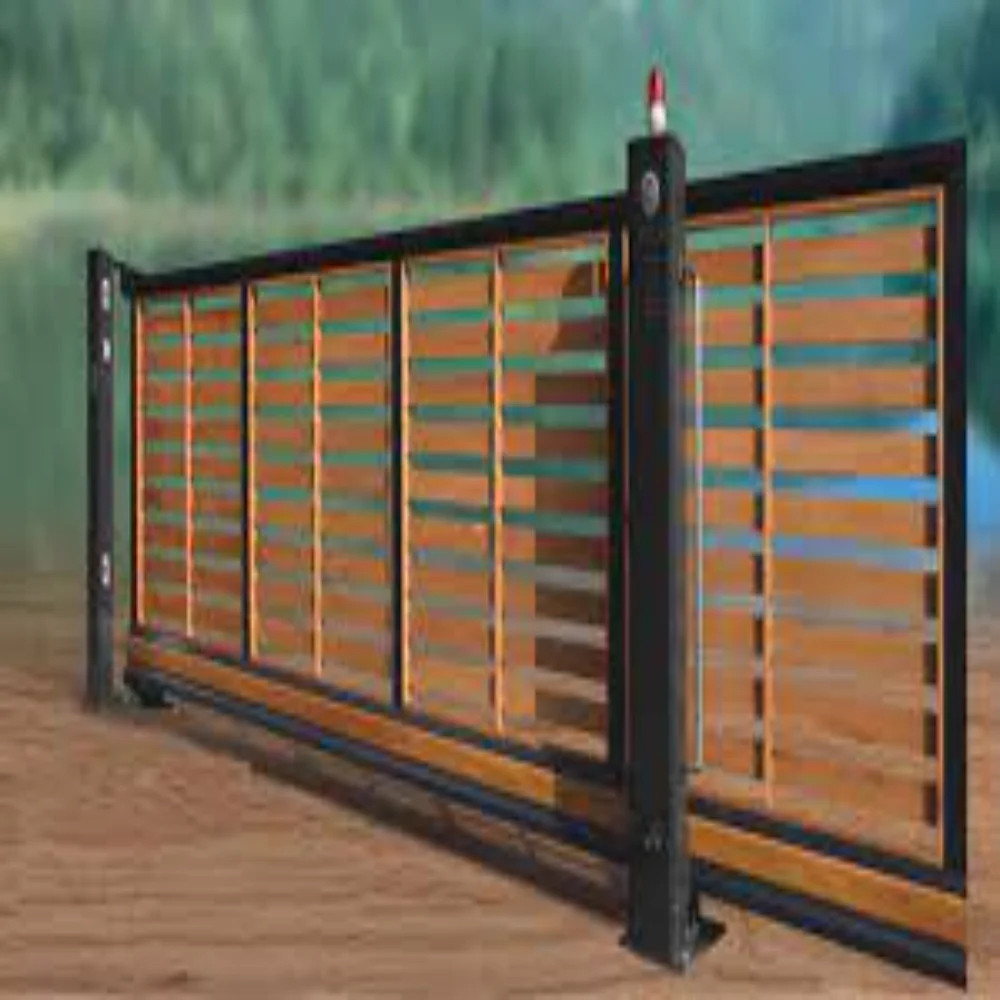 SteelGuard Mild Steel Metal Fence Gate – Durable & Secure