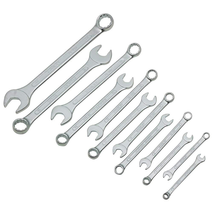 GripMax 12-Piece Chrome Vanadium Steel Combination Spanner Set – Maxi Drive, Anti-Slip & Anti-Corrosion