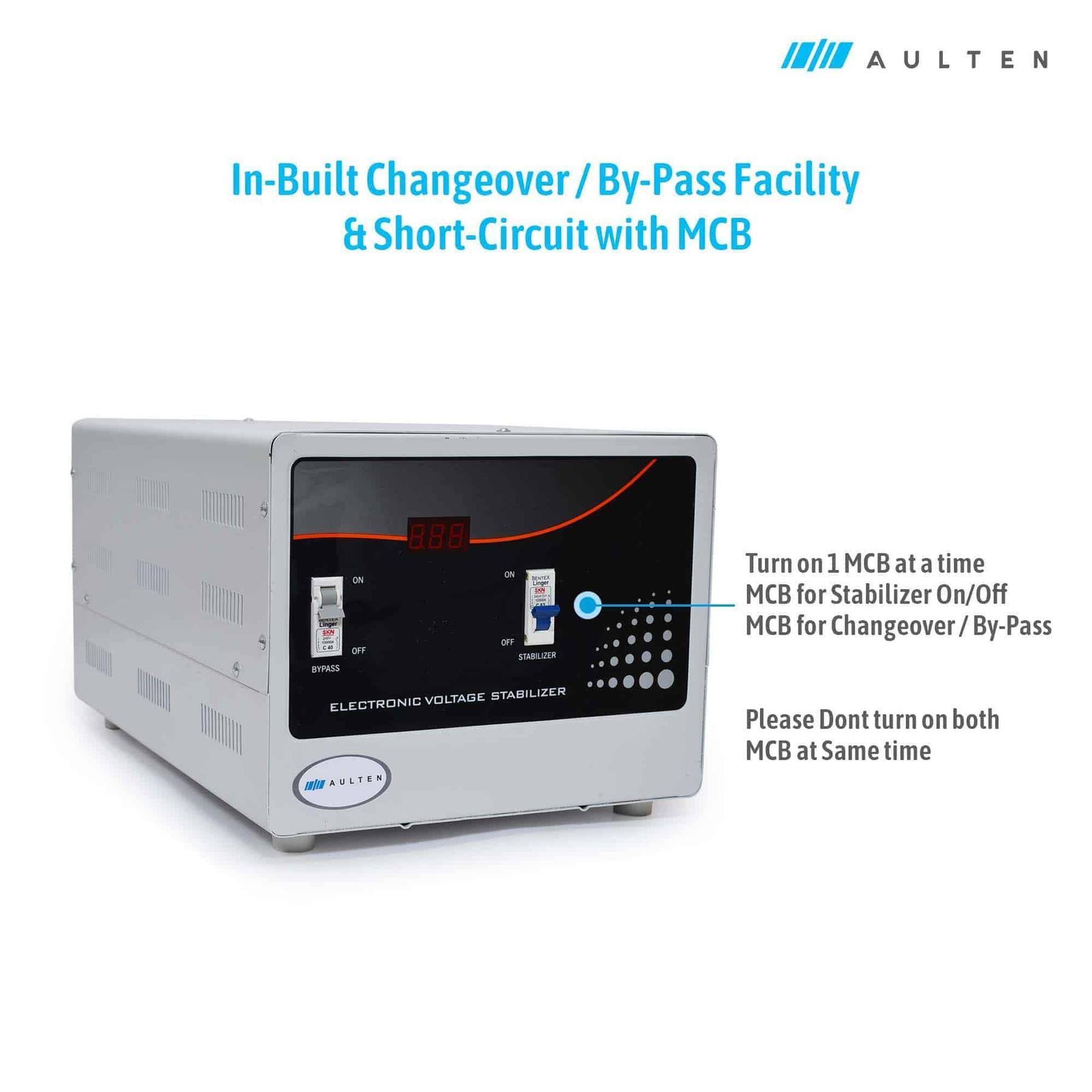 10 KVA 90V - 300V Heavy Duty Voltage Stabilizer For Mainline