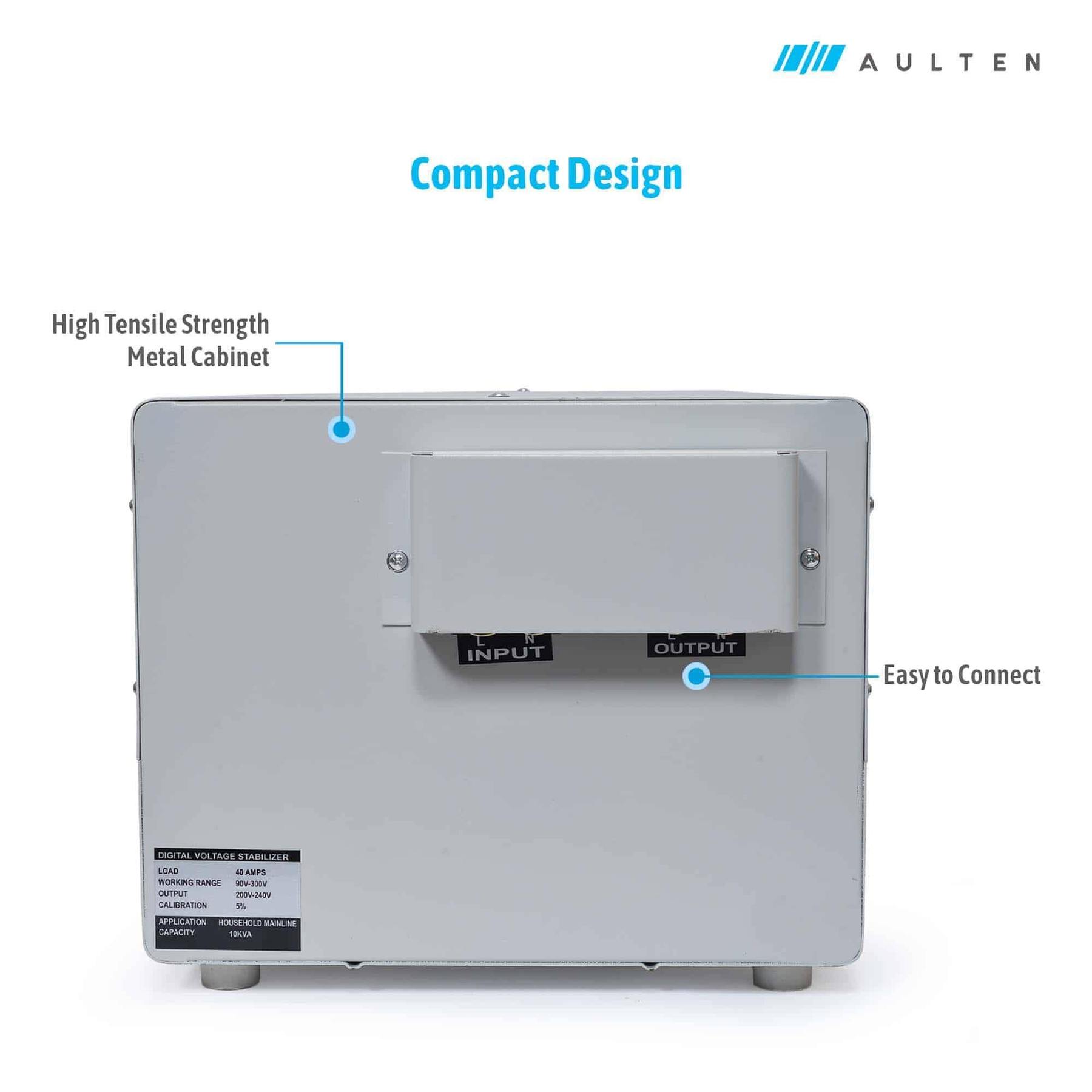 10 KVA 90V - 300V Heavy Duty Voltage Stabilizer For Mainline