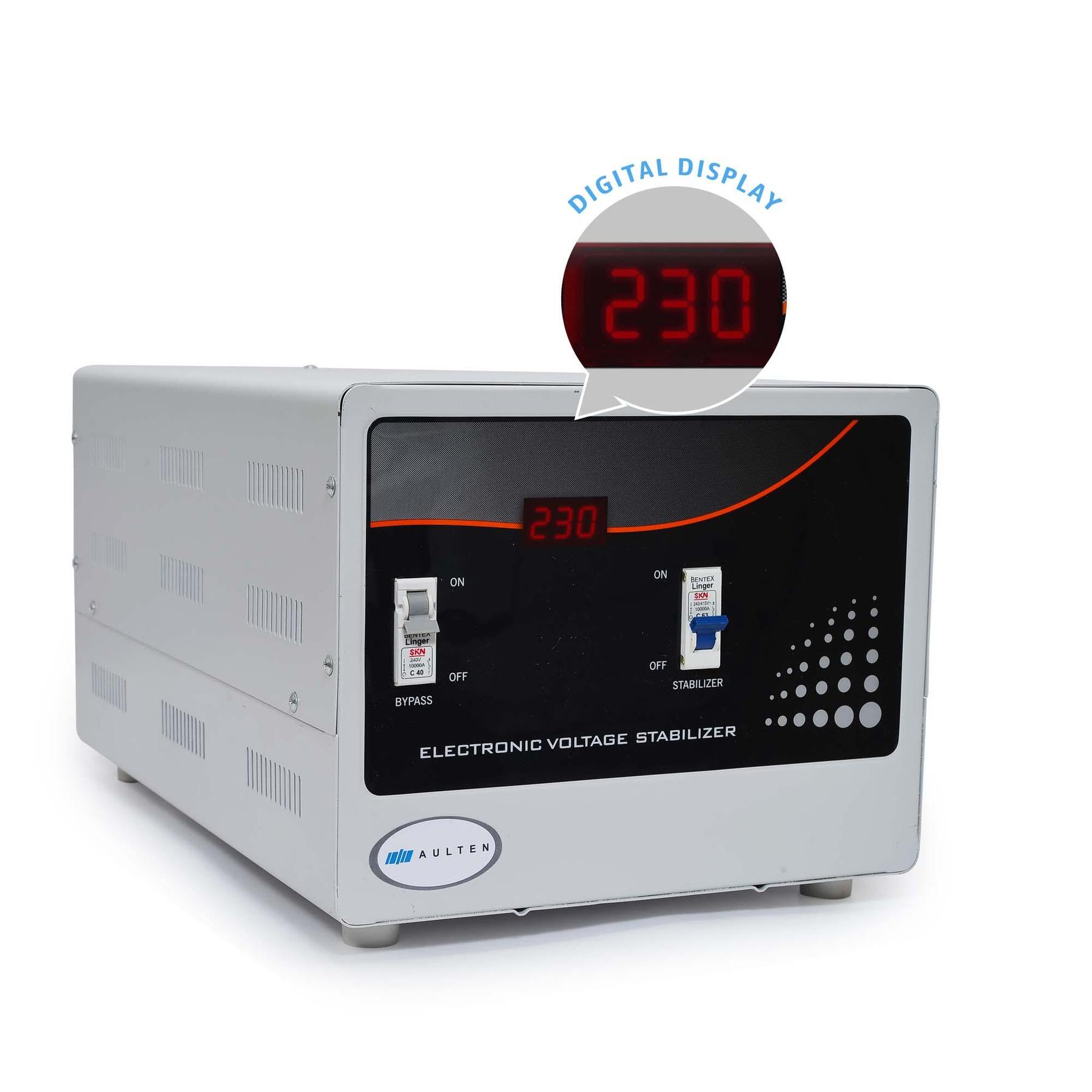 10 KVA 90V - 300V Heavy Duty Voltage Stabilizer For Mainline