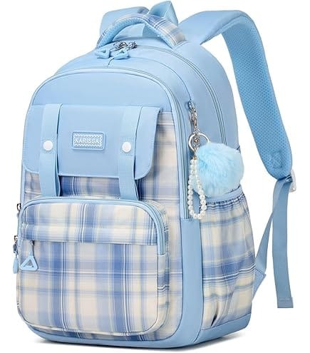 WALSON 30L Laptop Backpack for Men  Women  Fits 17 Inch Laptop  Water-Resistant School College Office  Travel Bag