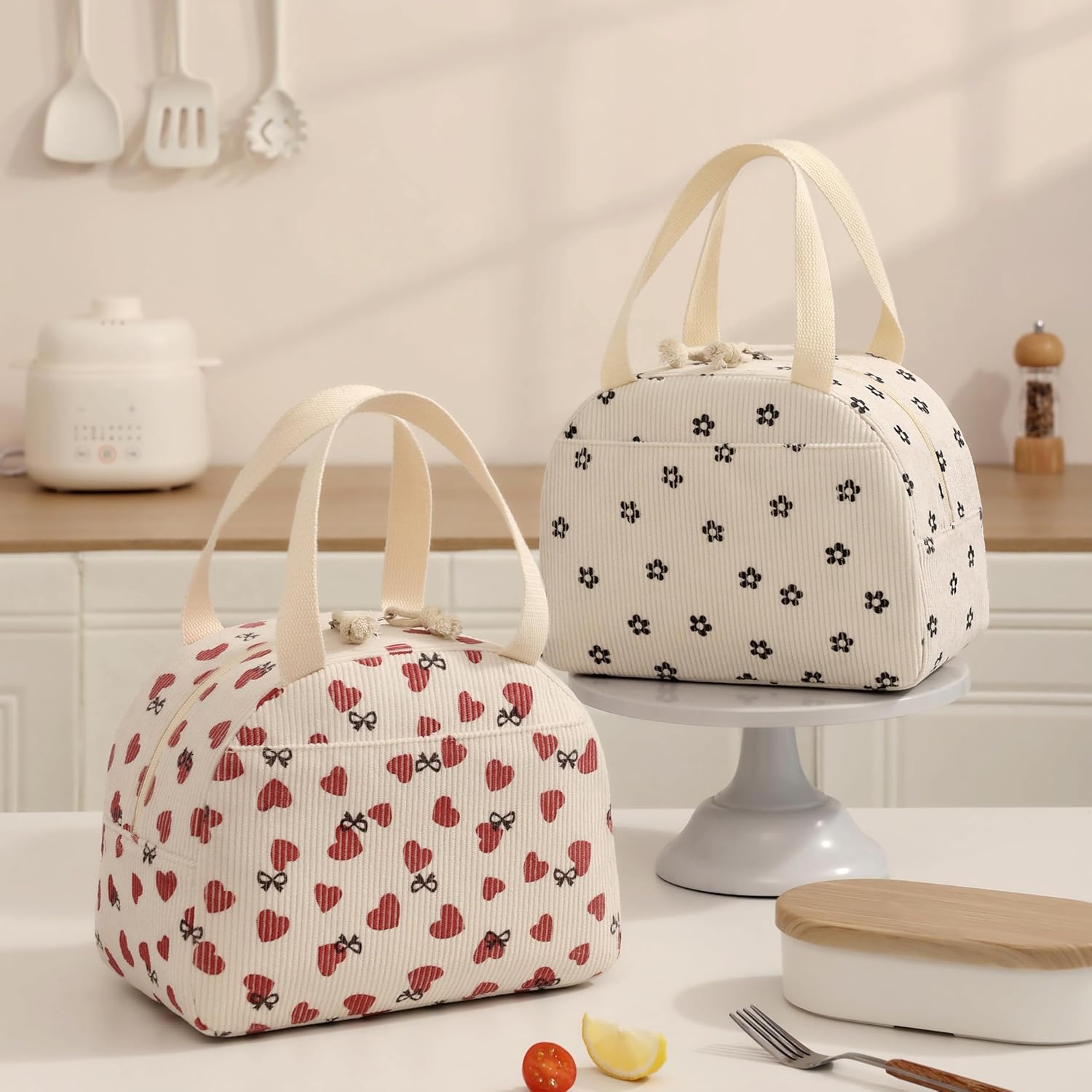 WALSON Insulated Lunch Bag  Leakproof Thermal Tiffin Tote for Men Women  Kids