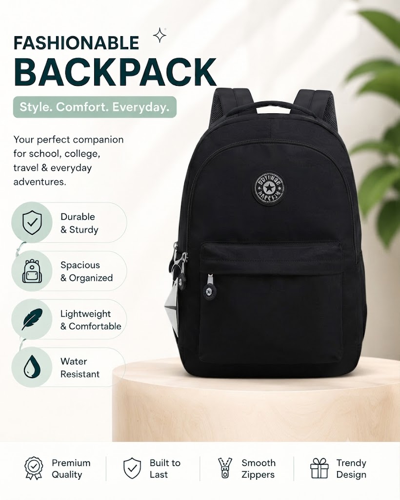 WALSON 30L Laptop Backpack for Men Women Fits 17 Inch Laptop Water-Resistant School College Office Travel Bag