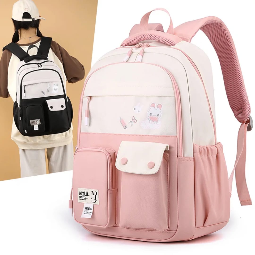 WALSON 30L Laptop Bag for Men Women Stylish Water-Resistant Backpack for School College Office Travel Fits 17-Inch Laptop