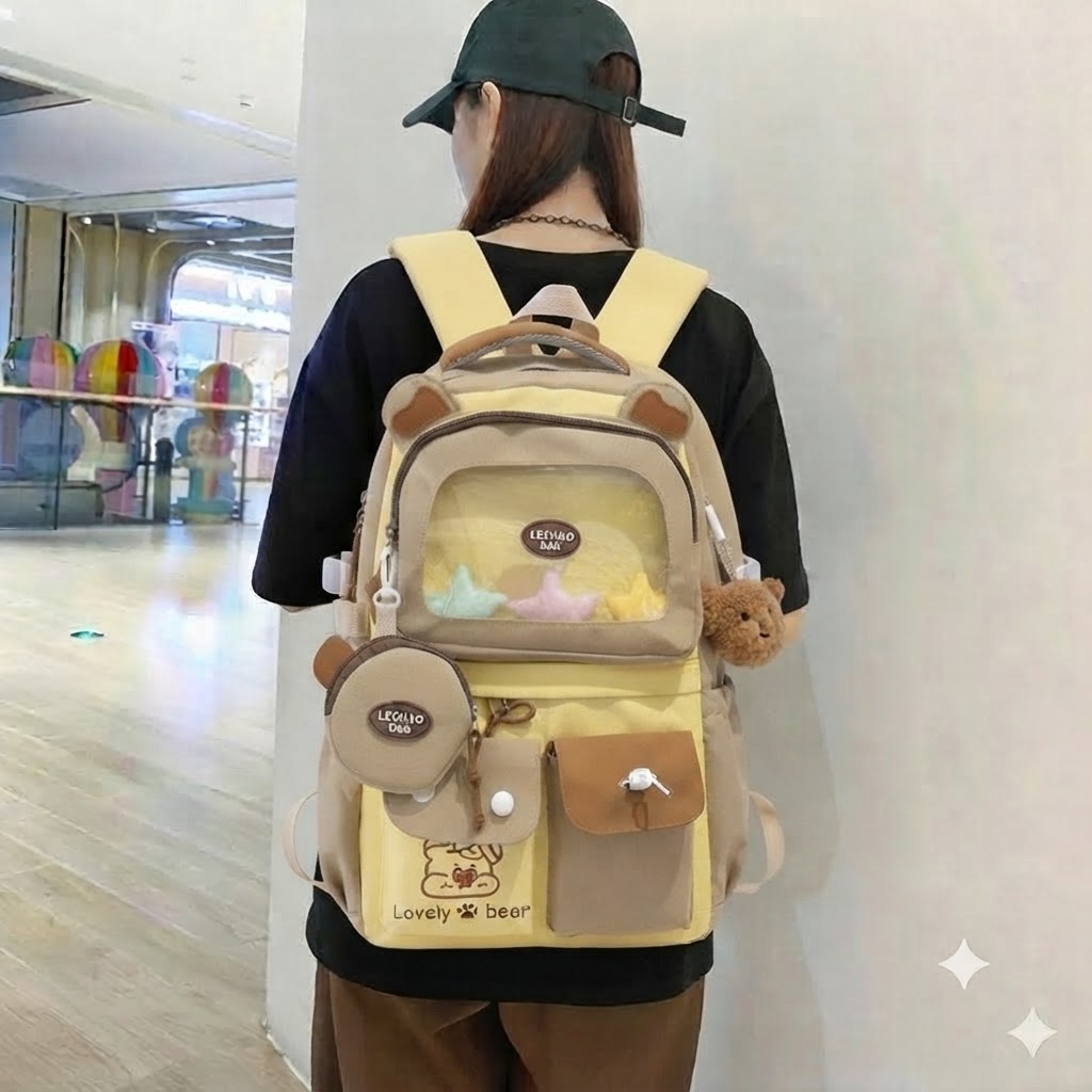 WALSON 30L Laptop Bag for Men  Women  Stylish Water-Resistant Backpack for School College Office  Travel  Fits 17-Inch Laptop
