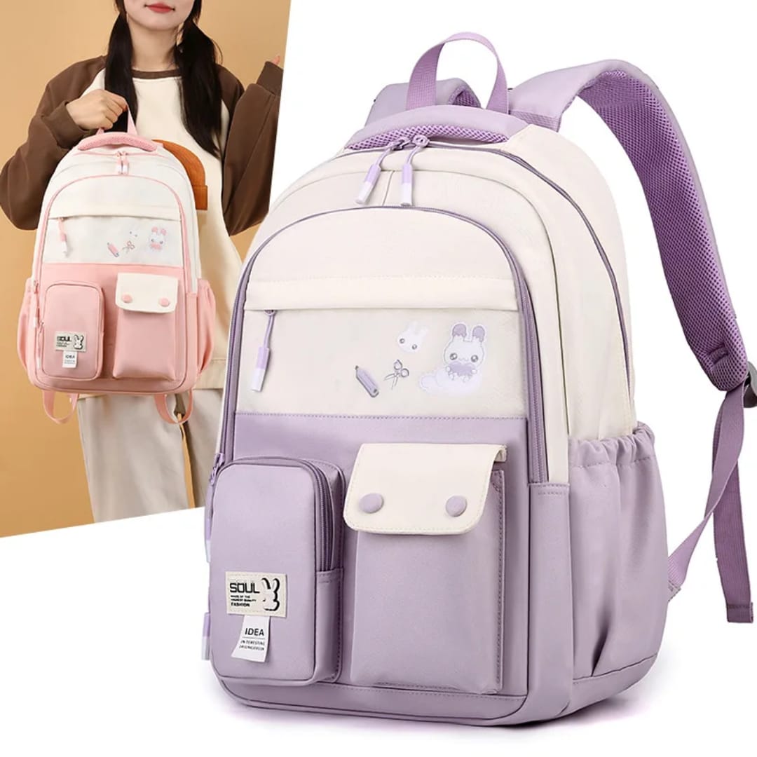 WALSON 30L Laptop Bag for Men Women Stylish Water-Resistant Backpack for School College Office Travel Fits 17-Inch Laptop
