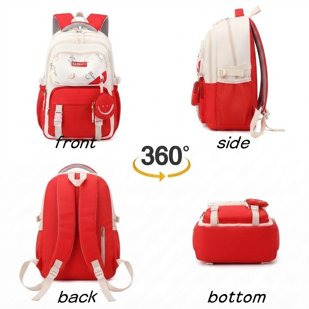 WALSON 30L Laptop Bag for Men Women Stylish Water-Resistant Backpack for School College Office Travel Fits 17-Inch Laptop