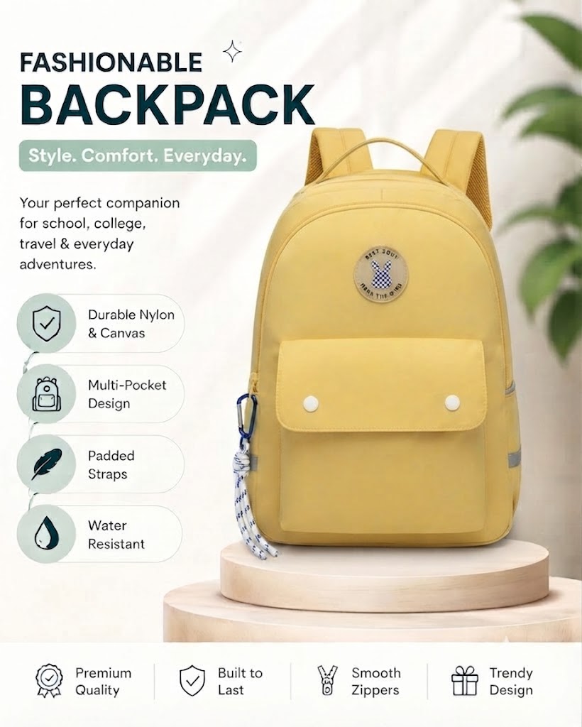 WALSON 30L Laptop Backpack for Men  Women  Fits 17 Inch Laptop  Water-Resistant School College Office  Travel Bag