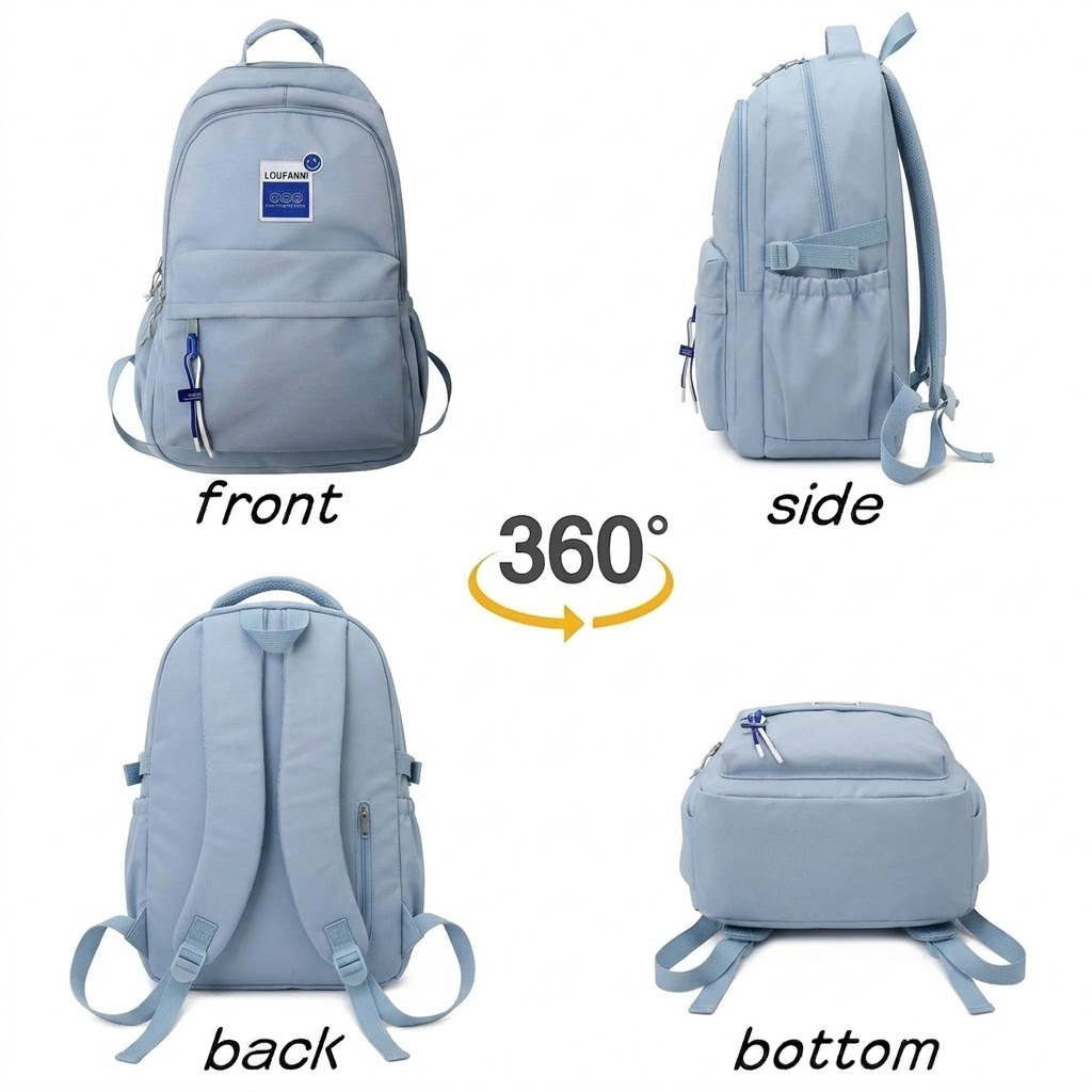 WALSON 30L Laptop Backpack for Men Women Fits 17 Inch Laptop Water-Resistant School College Office Travel Bag