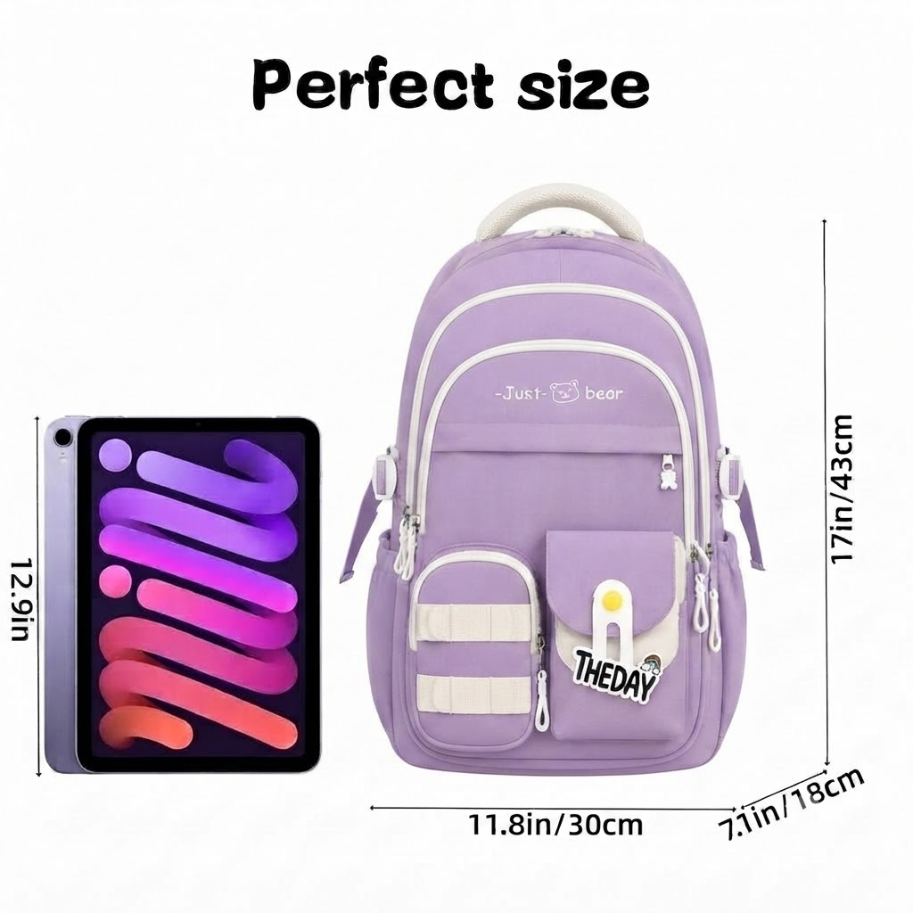 WALSON 30L Laptop Backpack for Men Women Fits 17 Inch Laptop Water-Resistant School College Office Travel Bag