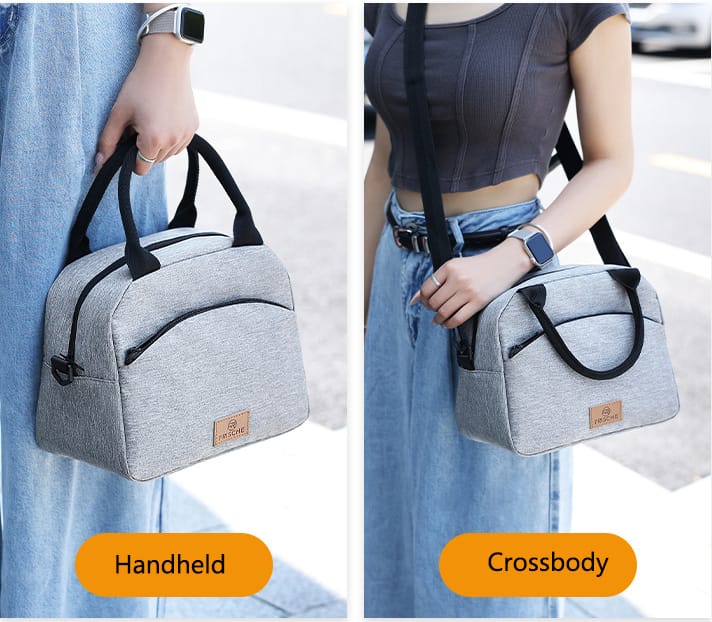 WALSON Insulated Lunch Bag  Leakproof Thermal Tiffin Tote for Men Women  Kids