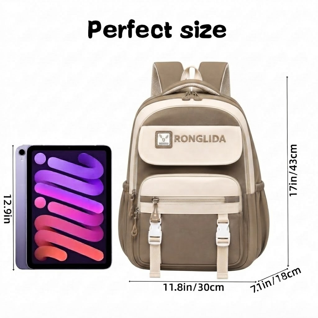 WALSON 30L Laptop Backpack for Men Women Fits 17 Inch Laptop Water-Resistant School College Office Travel Bag