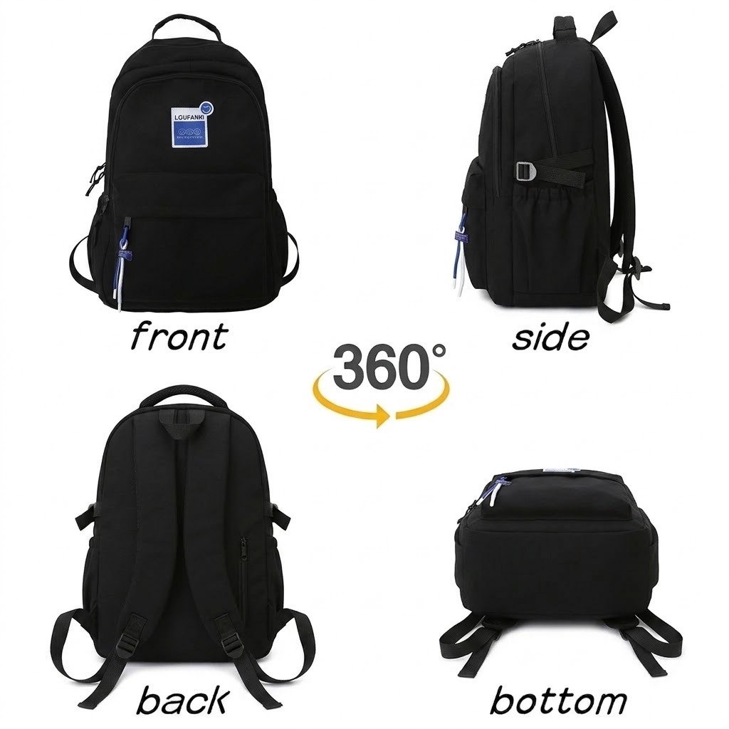 WALSON 30L Laptop Backpack for Men Women Fits 17 Inch Laptop Water-Resistant School College Office Travel Bag
