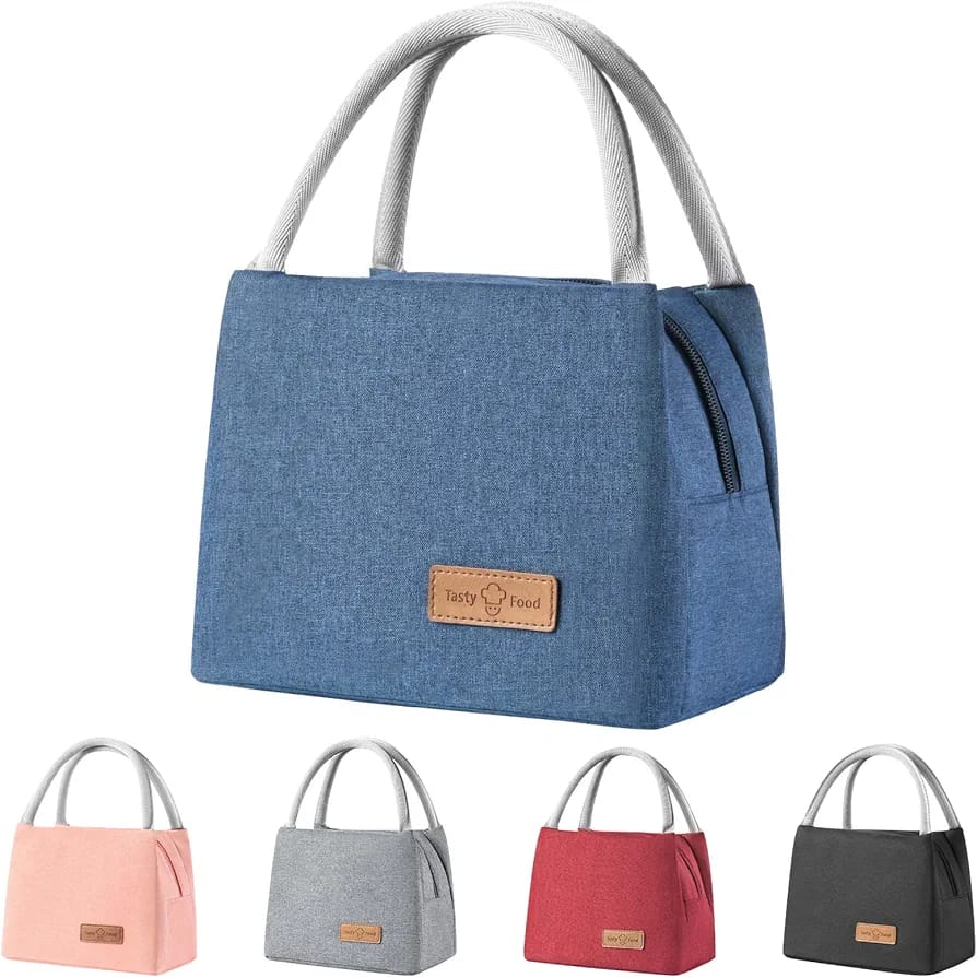 WALSON Insulated Lunch Bag  Leakproof Thermal Tiffin Tote for Men Women  Kids