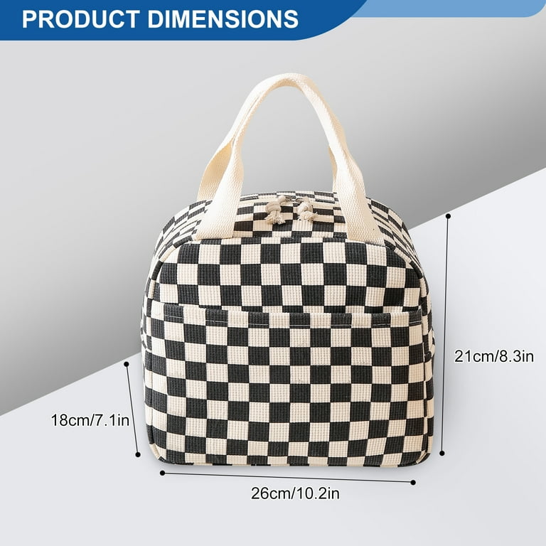 WALSON Insulated Lunch Bag Leakproof Thermal Tiffin Tote for Men Women Kids