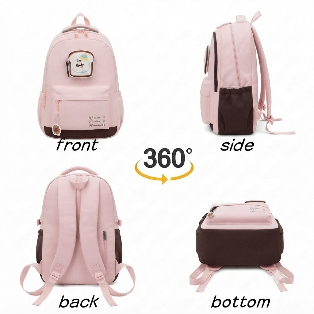 WALSON 30L Laptop Backpack for Men Women Fits 17 Inch Laptop Water-Resistant School College Office Travel Bag