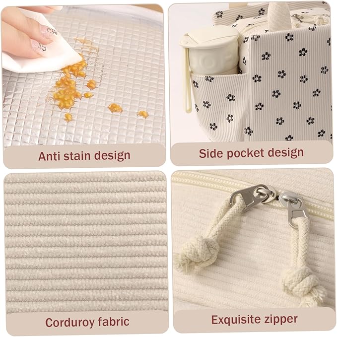 WALSON Insulated Lunch Bag  Leakproof Thermal Tiffin Tote for Men Women  Kids