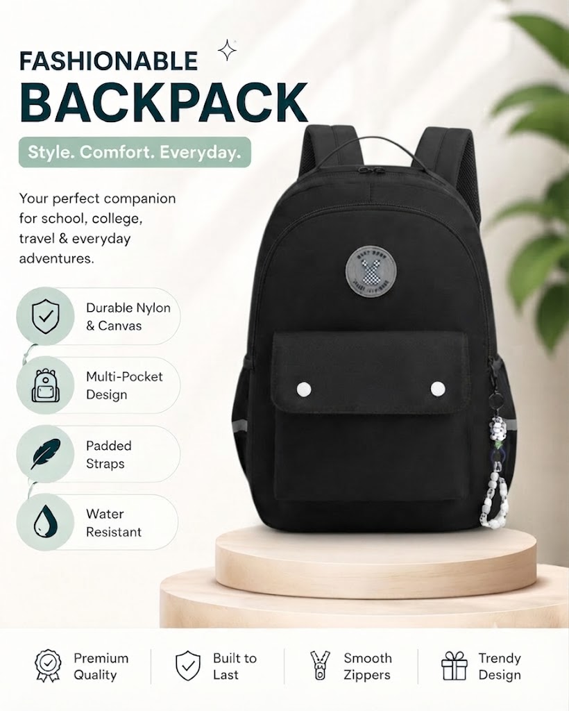WALSON 30L Laptop Backpack for Men  Women  Fits 17 Inch Laptop  Water-Resistant School College Office  Travel Bag