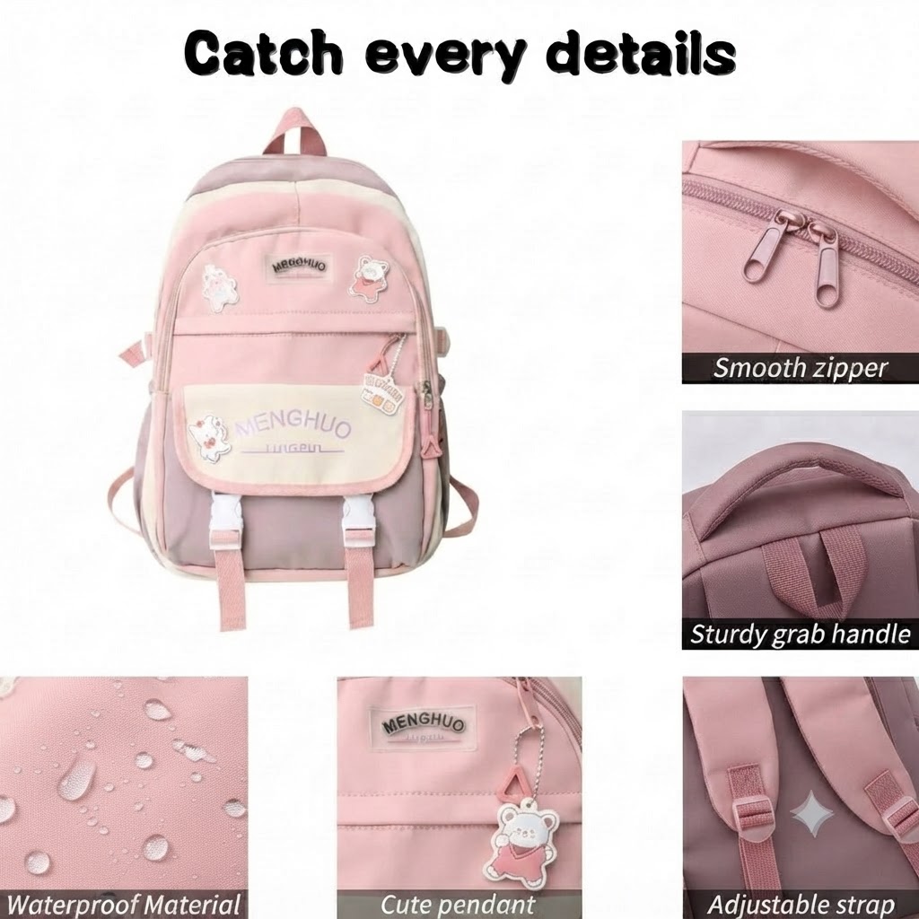 WALSON 30L Laptop Backpack for Men  Women  Fits 17 Inch Laptop  Water-Resistant School College Office  Travel Bag