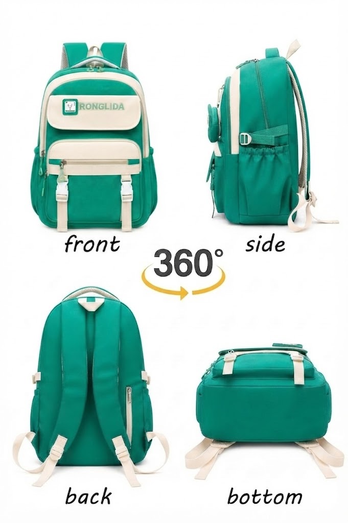 WALSON 30L Laptop Backpack for Men  Women  Fits 17 Inch Laptop  Water-Resistant School College Office  Travel Bag