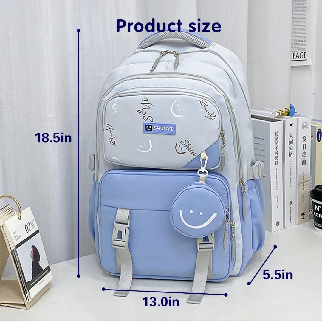 WALSON 30L Laptop Bag for Men Women Stylish Water-Resistant Backpack for School College Office Travel Fits 17-Inch Laptop
