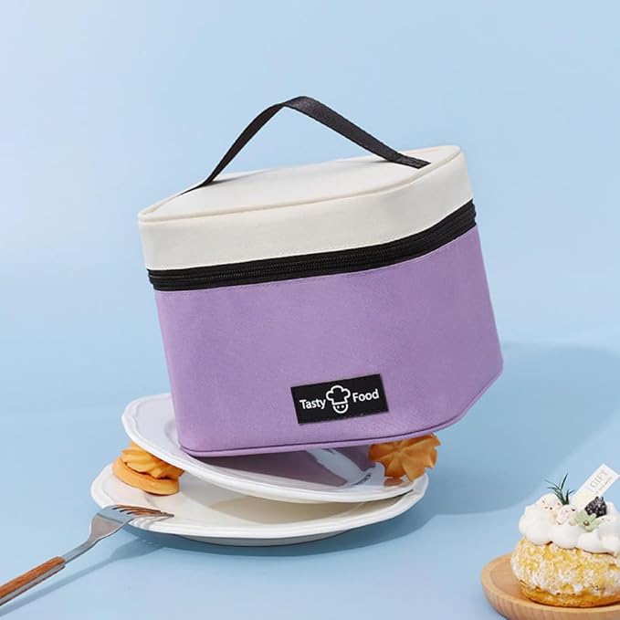 WALSON Insulated Lunch Bag  Leakproof Thermal Tiffin Tote for Men Women  Kids