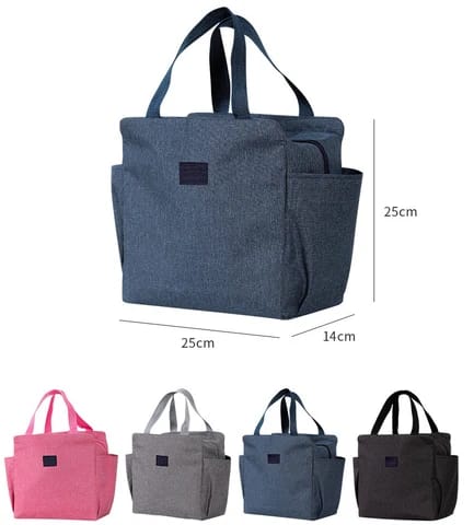 WALSON Insulated Lunch Bag Leakproof Thermal Tiffin Tote for Men Women Kids