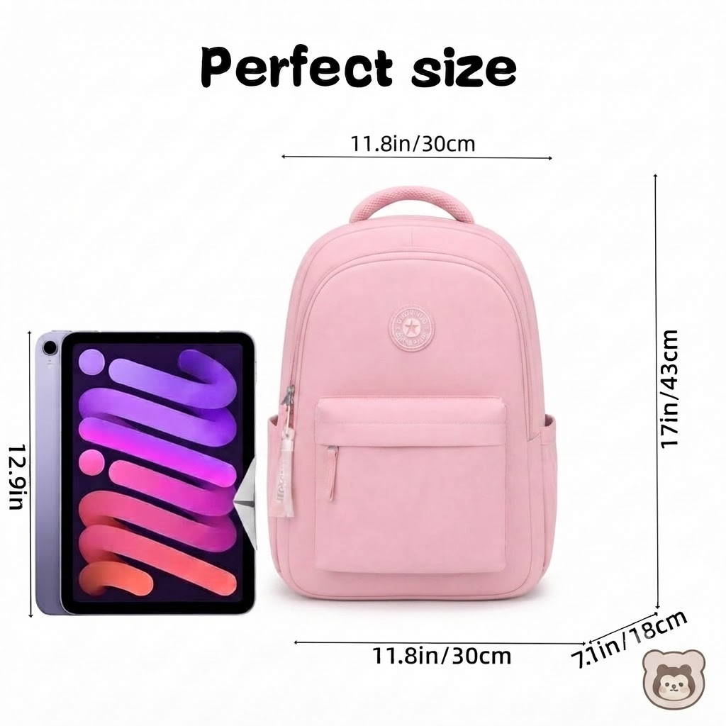 WALSON 30L Laptop Backpack for Men  Women  Fits 17 Inch Laptop  Water-Resistant School College Office  Travel Bag