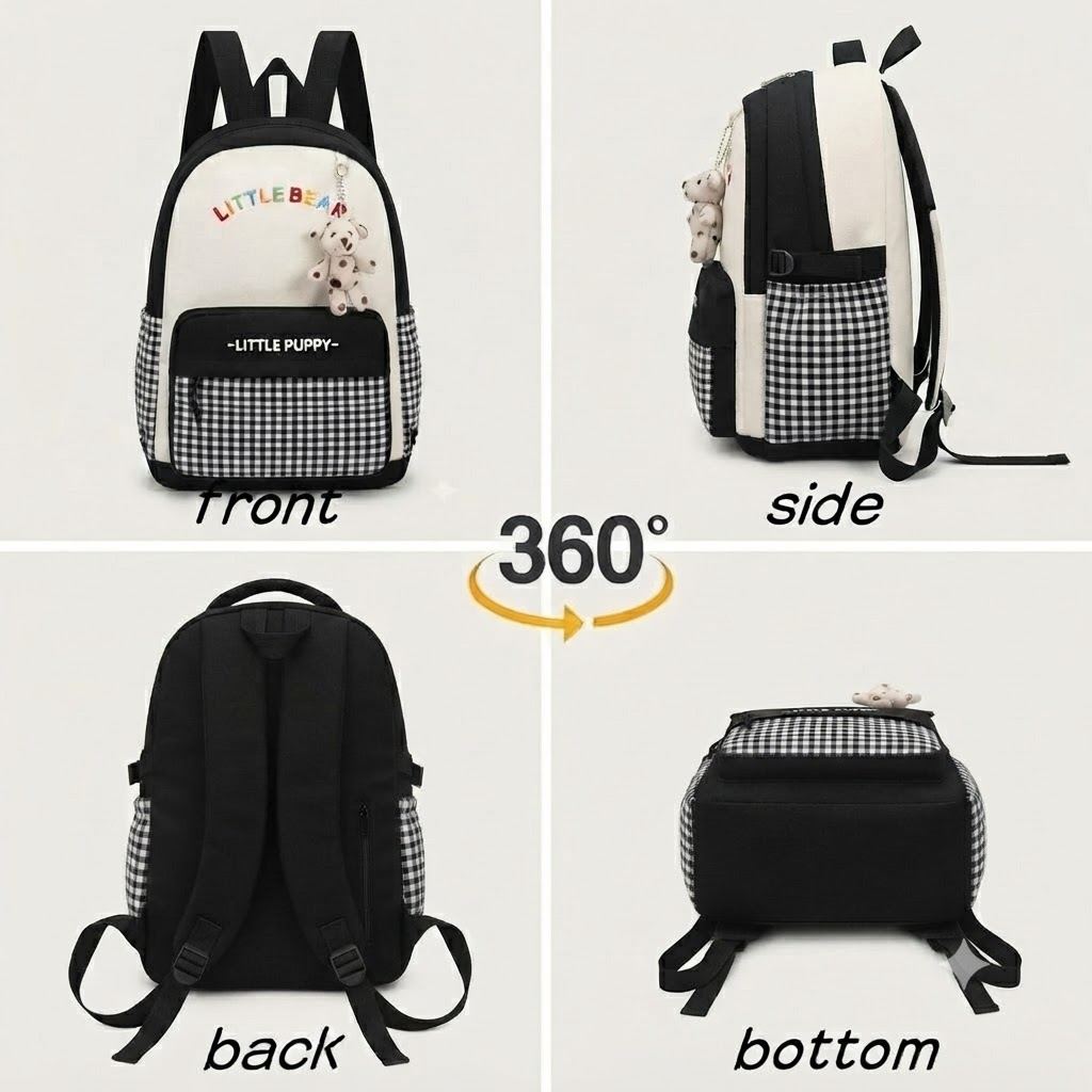 WALSON 30L Laptop Backpack for Men  Women  Fits 17 Inch Laptop  Water-Resistant School College Office  Travel Bag