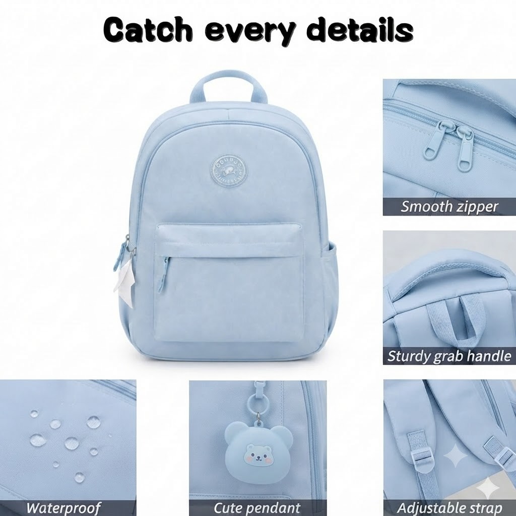WALSON 30L Laptop Backpack for Men Women Fits 17 Inch Laptop Water-Resistant School College Office Travel Bag
