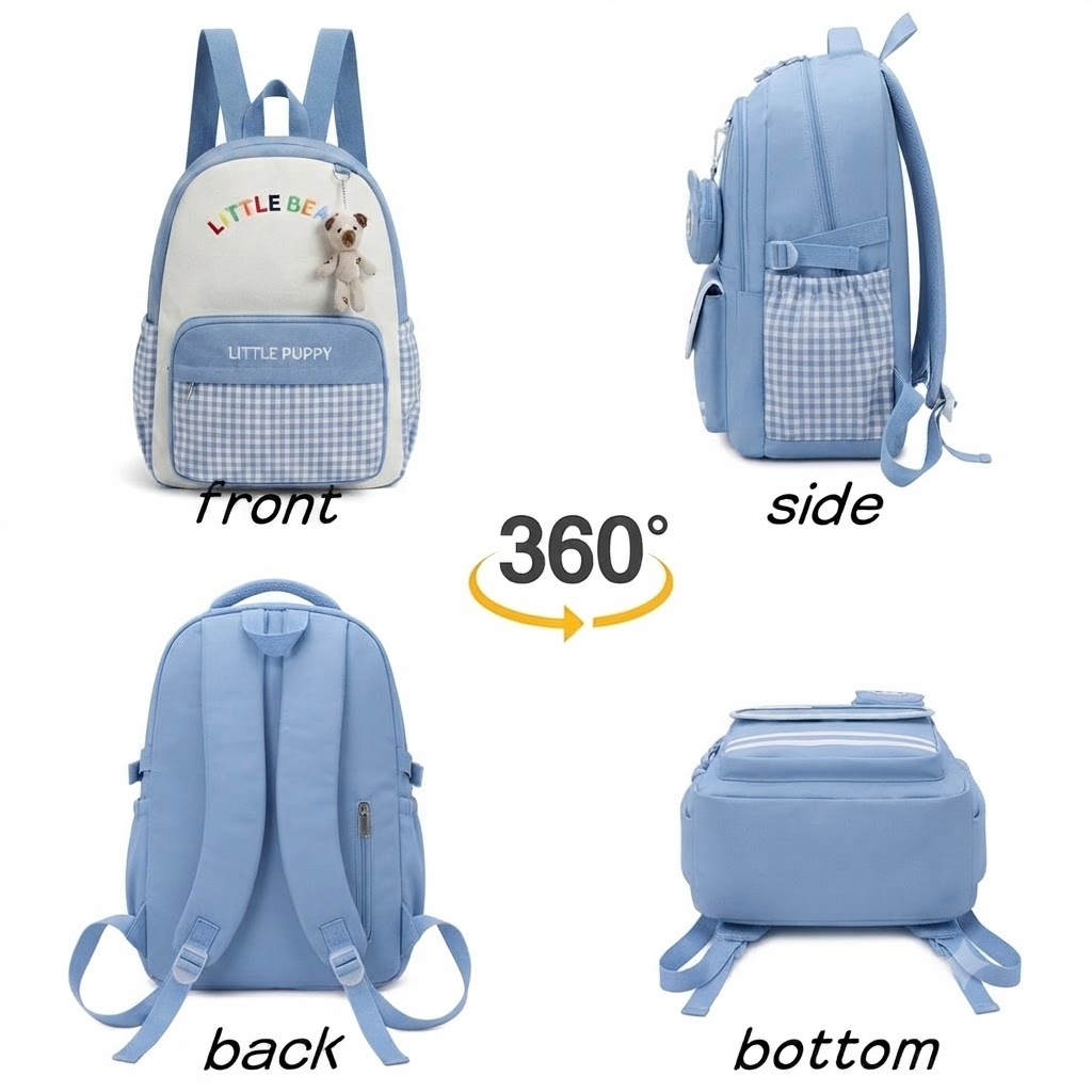 WALSON 30L Laptop Backpack for Men  Women  Fits 17 Inch Laptop  Water-Resistant School College Office  Travel Bag