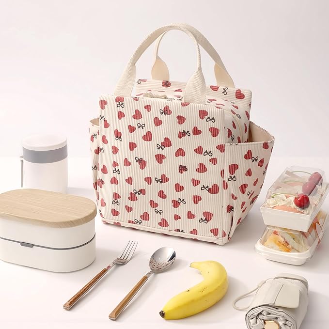 WALSON Insulated Lunch Bag Leakproof Thermal Tiffin Tote for Men Women Kids