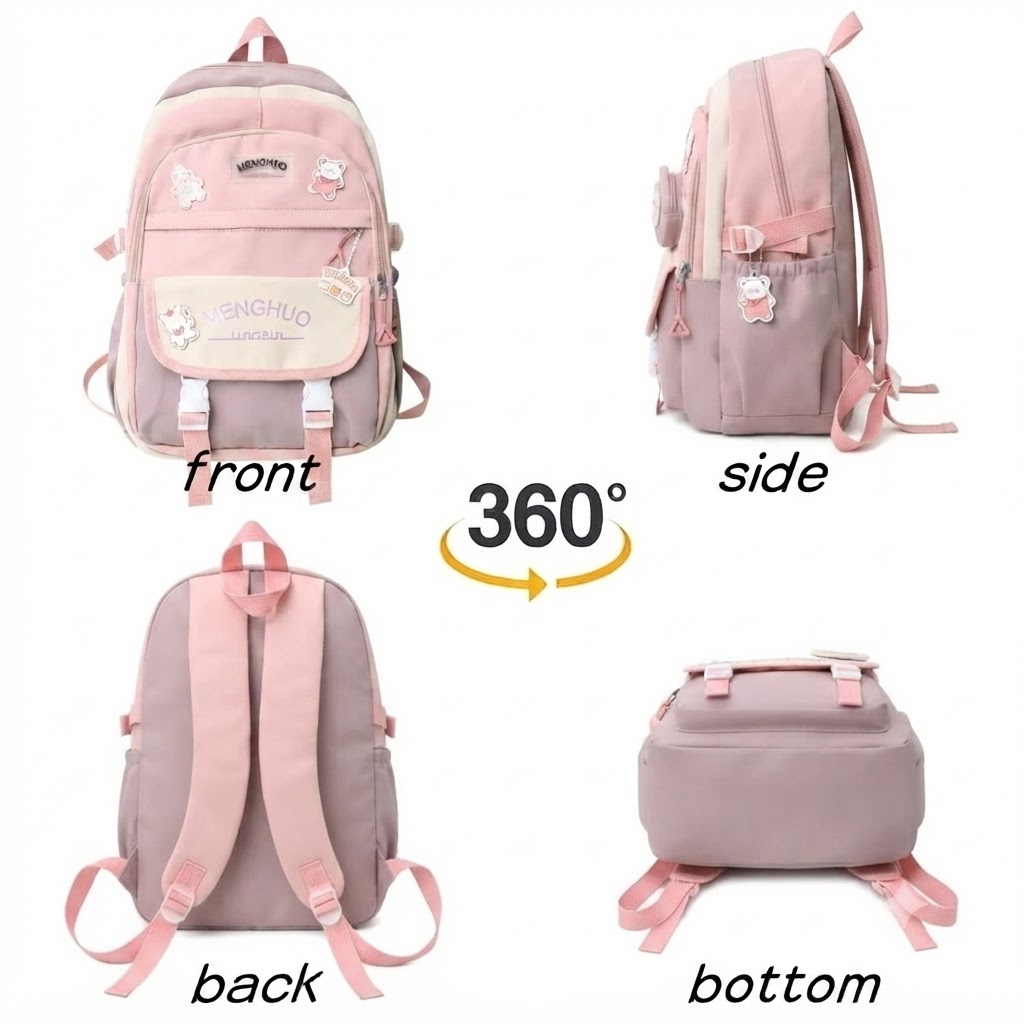 WALSON 30L Laptop Backpack for Men  Women  Fits 17 Inch Laptop  Water-Resistant School College Office  Travel Bag
