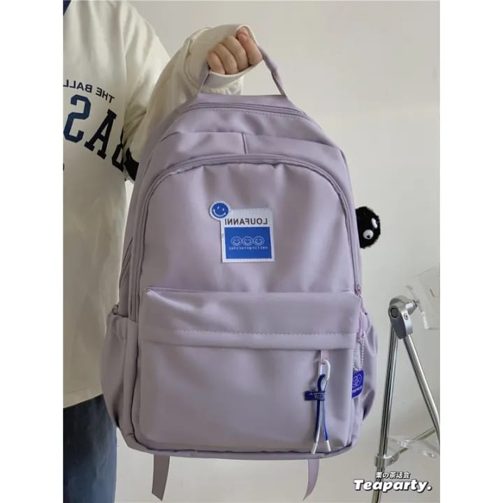WALSON 30L Korean Backpack for Men Women Fits 17 Inch Laptop Bag Water-Resistant School College Office Travel Bag
