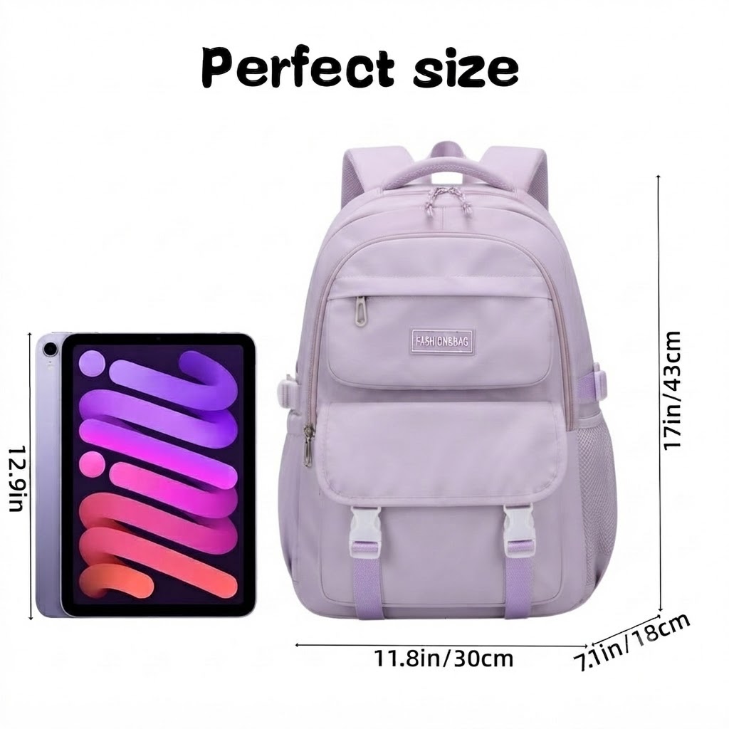 WALSON 30L Laptop Backpack for Men  Women  Fits 17 Inch Laptop  Water-Resistant School College Office  Travel Bag