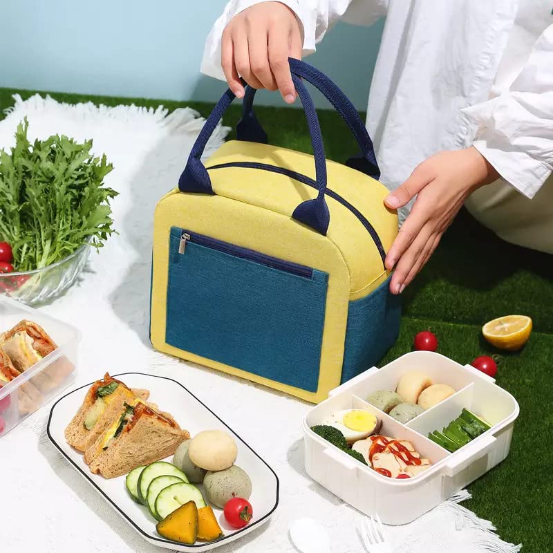 WALSON Insulated Lunch Bag  Leakproof Thermal Tiffin Tote for Men Women  Kids