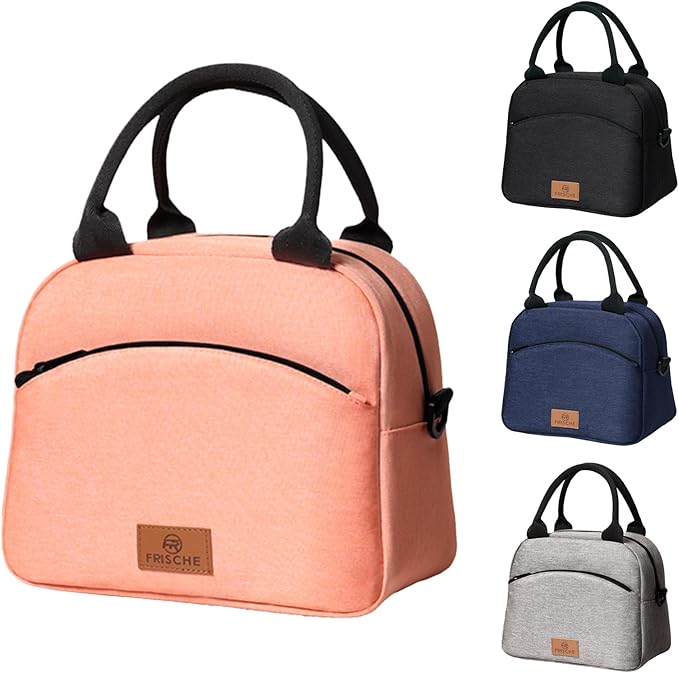 WALSON Insulated Lunch Bag Leakproof Thermal Tiffin Tote for Men Women Kids