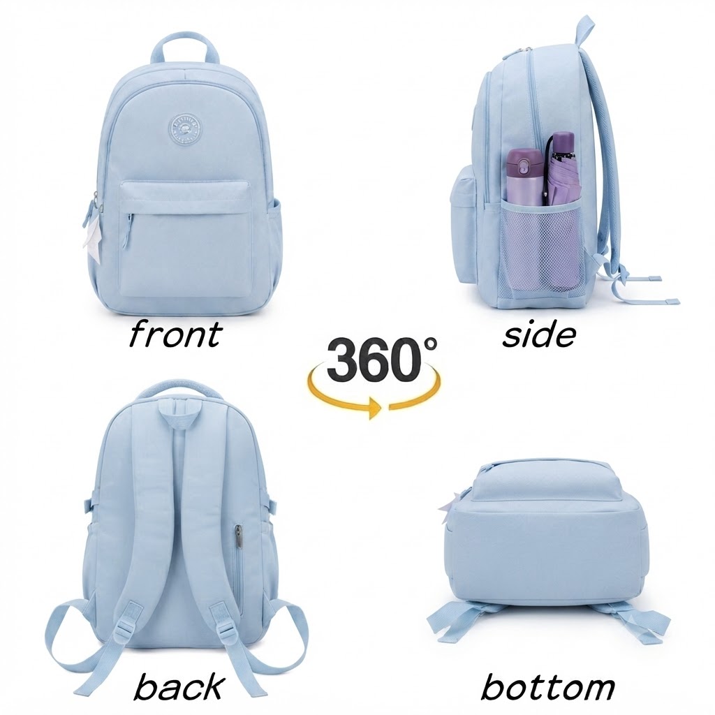 WALSON 30L Laptop Backpack for Men  Women  Fits 17 Inch Laptop  Water-Resistant School College Office  Travel Bag