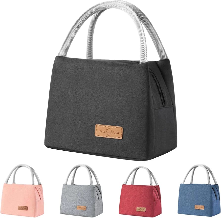 WALSON Insulated Lunch Bag Leakproof Thermal Tiffin Tote for Men Women Kids